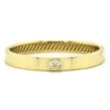 18K Yellow Gold Fancy Yellow Diamond Bangle