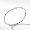 Pavéflex Bracelet In 18K White Gold With Diamonds, 3.5mm