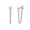 Anita Ko 18K White Gold Diamond Loop Earrings