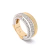 Marco Bicego Masai 18K Yellow Gold Double Row Diamond Ring