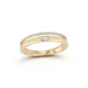 14K Yellow Gold Alexa Jordyn Marquise And Pave Diamond Ring