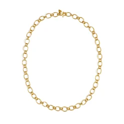 14K Yellow Gold Oval Link Chain