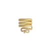 18K Yellow Gold Snake Tail Ring