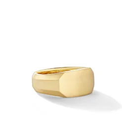 Streamline® Cigar Band Ring In 18K Yellow Gold