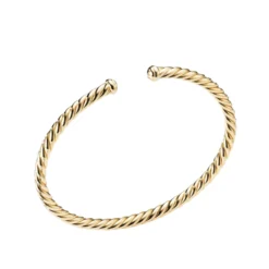 Petite Precious Cable Bracelet In Gold