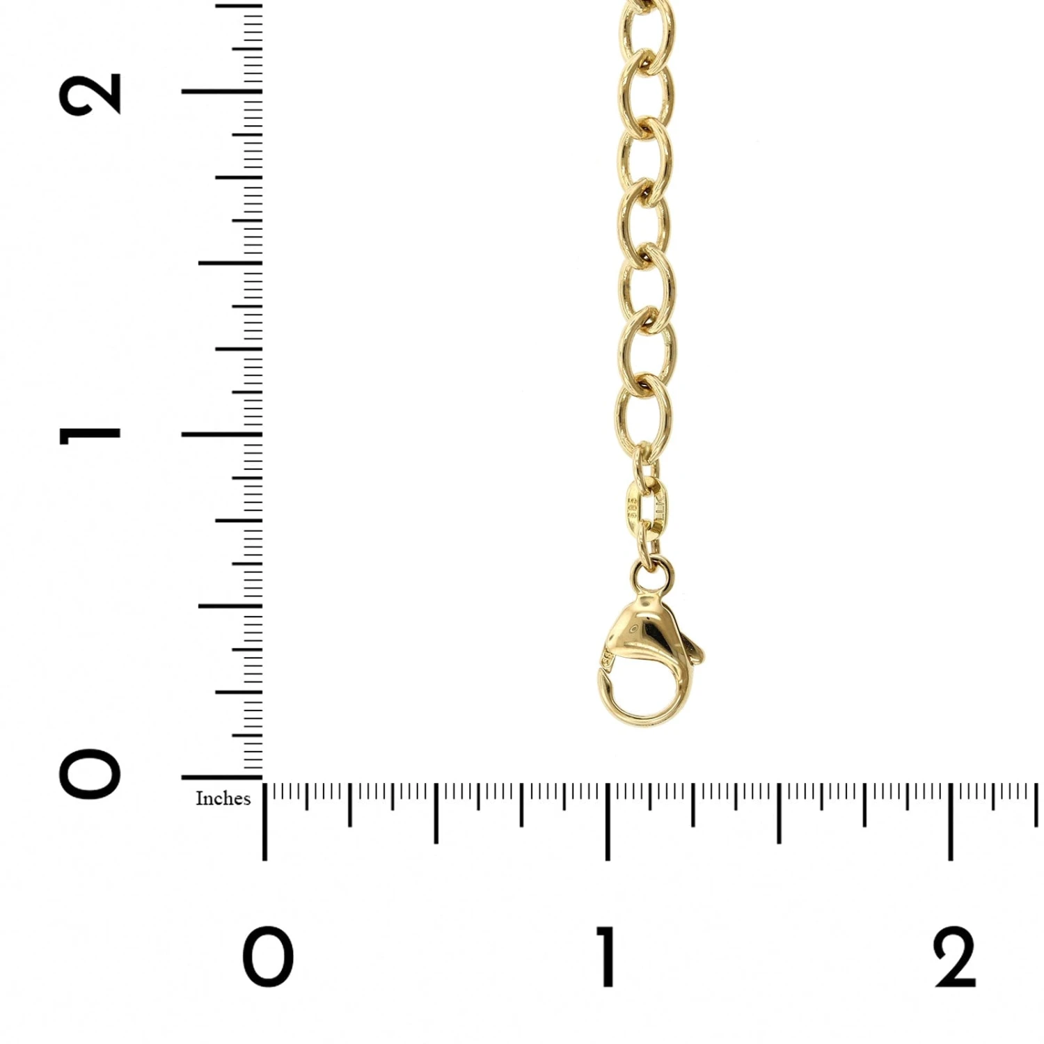 14K Yellow Gold Link Bracelet - Image 3