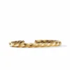 Cable Edge Bracelet In Recycled 18K Yellow Gold