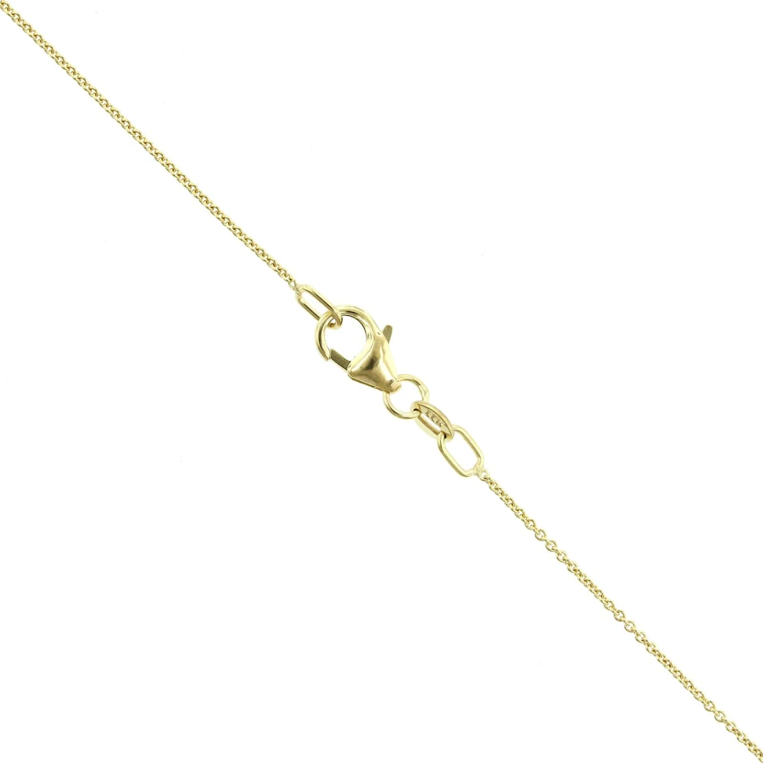 14K Yellow Gold Heart Pendant - Image 2