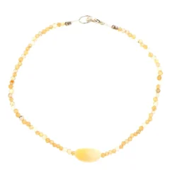 Sterling Silver Multi Gem & Opal Beaded Bracelet