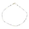 Sterling Silver Multi Gem Beaded Bracelet