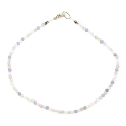 Sterling Silver Multi Gem Beaded Bracelet