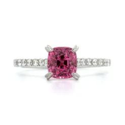 18K White Gold Spinel Ring