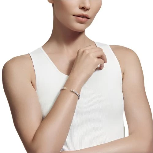 Cable Classics Bracelet With Pearls And Gold - Image 2