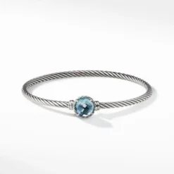 Chatelaine Bracelet With Blue Topaz