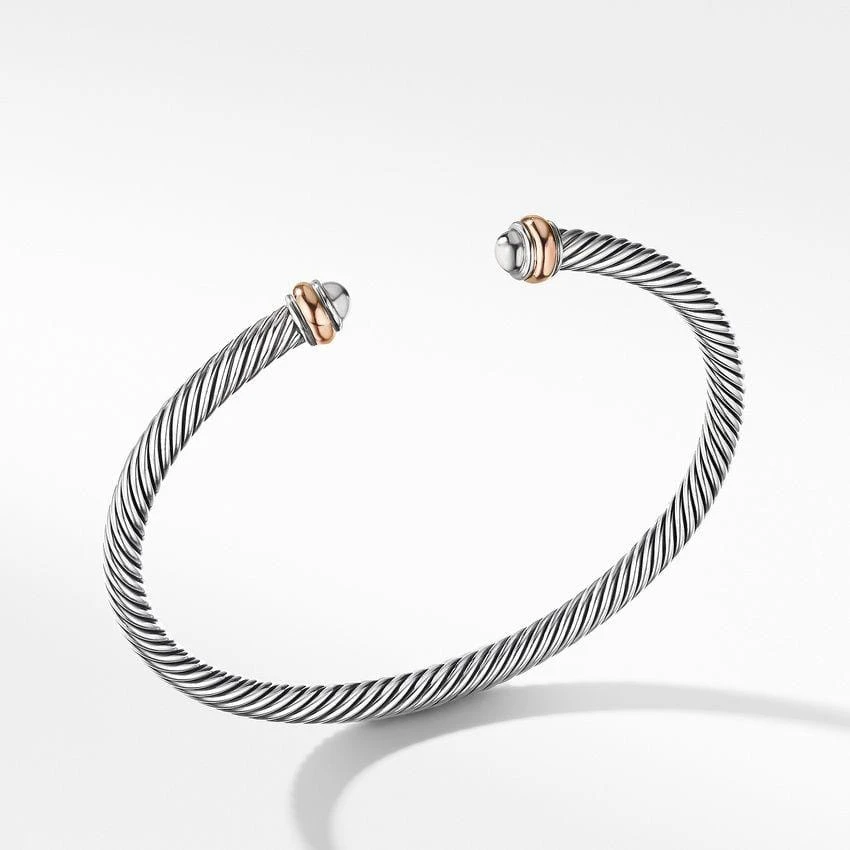 Cable Classics Collection® Bracelet With 18K Rose Gold