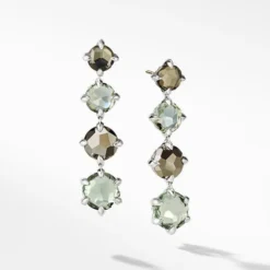 Chatelaine® Drop Earrings With Prasiolite